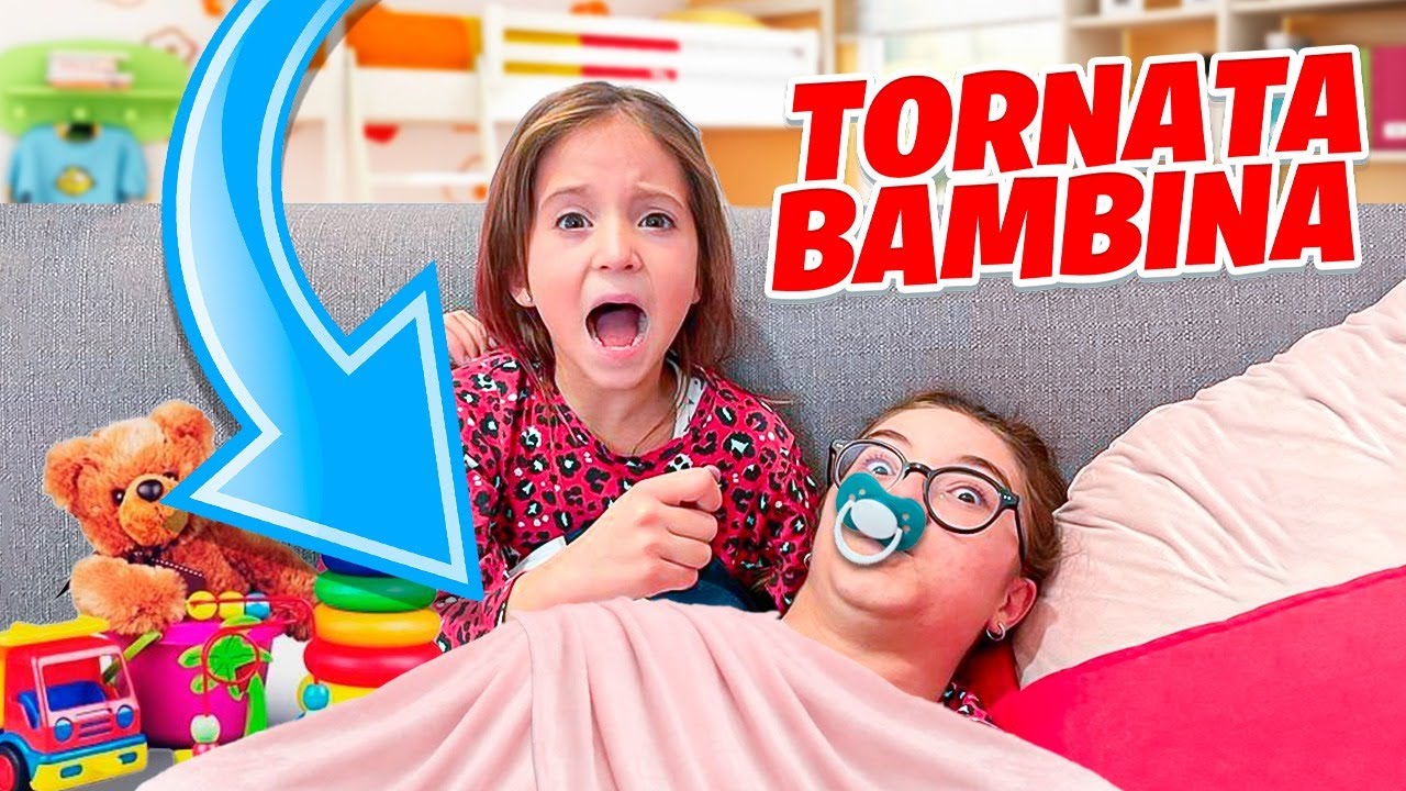 FIGLIACHIARA BABYSITTER DI ZIAVITTORIA BAMBINA PER 24 ORE ! #mgfc #mammagiuliafigliachiara