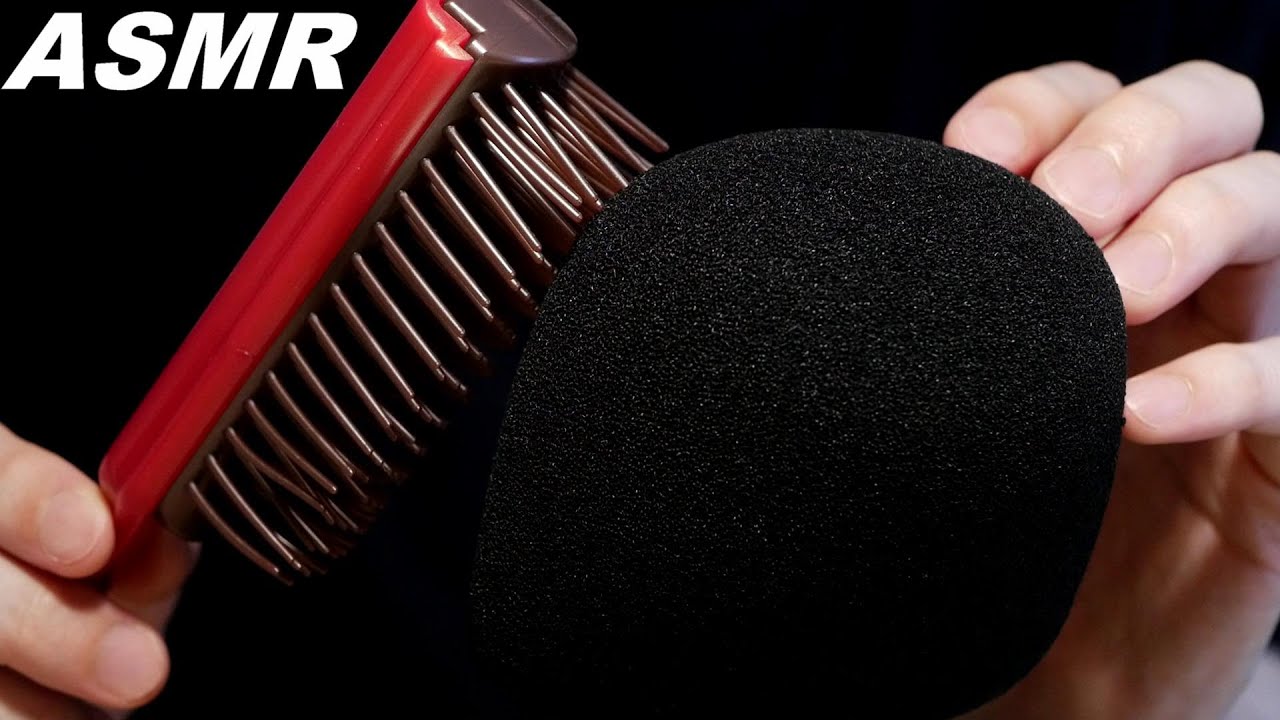 ASMR Microphone Brushing and Scratching (Brain Melting MASSAGE)