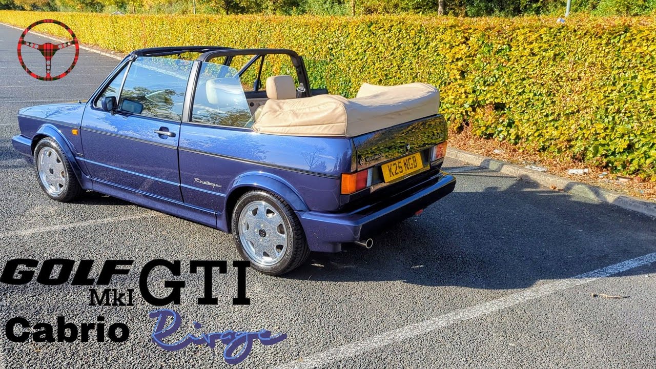 1992 VW Golf GTI Mk1 Cabrio Rivage #tartancarme #vw #golfgti #golfmk1