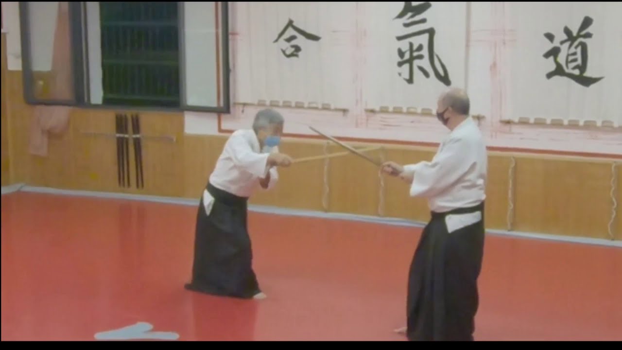 Aikido seminar Italy 2020, Kumitachi 4