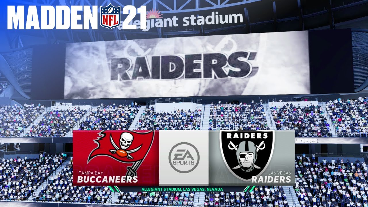 Madden NFL 21 - Tampa Bay Buccaneers vs. Las Vegas Raiders