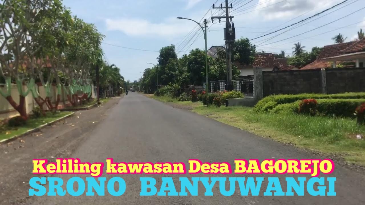 Blusukan kawasan DESA BAGOREJO KEC.SRONO BANYUWANGI