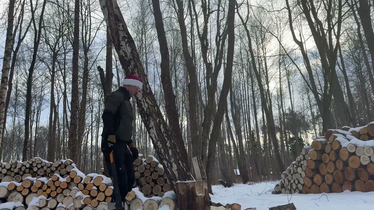 Late for Christmas, elf workout, -15 C degrees
