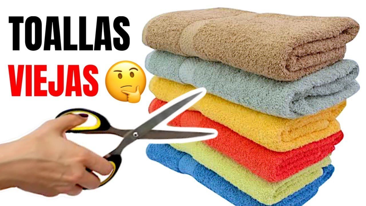 3 IDEAS PARA TRANSFORMAR TUS TOALLAS VIEJAS  | SHOW DE MANUALIDADES