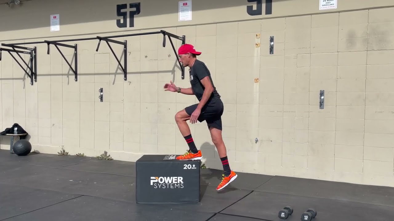 Step Ups - Repetitions prescribed in your weekly Training Plan Installment