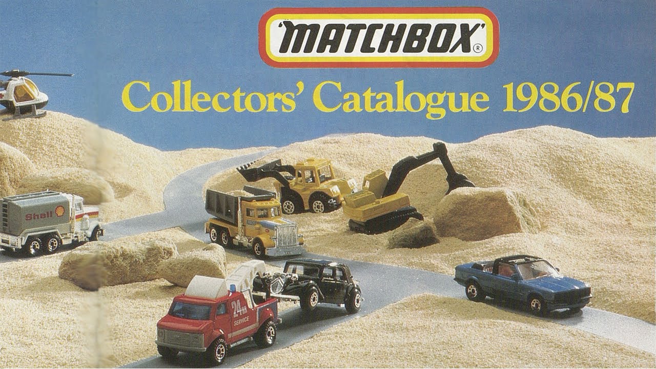 Matchbox 1986-87 catalog presentation