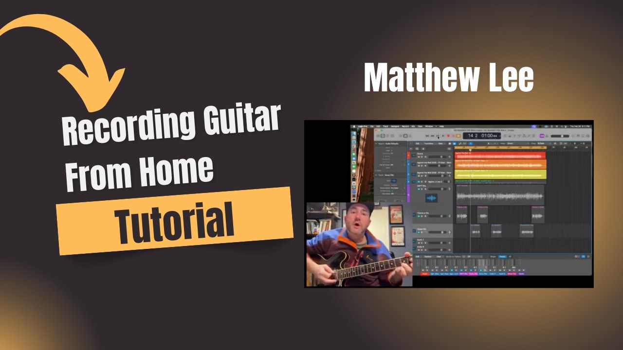 Matthew Lee Recording from Home Ep 2