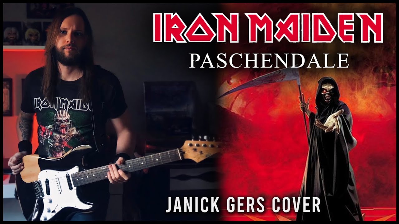 Iron Maiden - Paschendale (SOLO COVER) Janick Gers