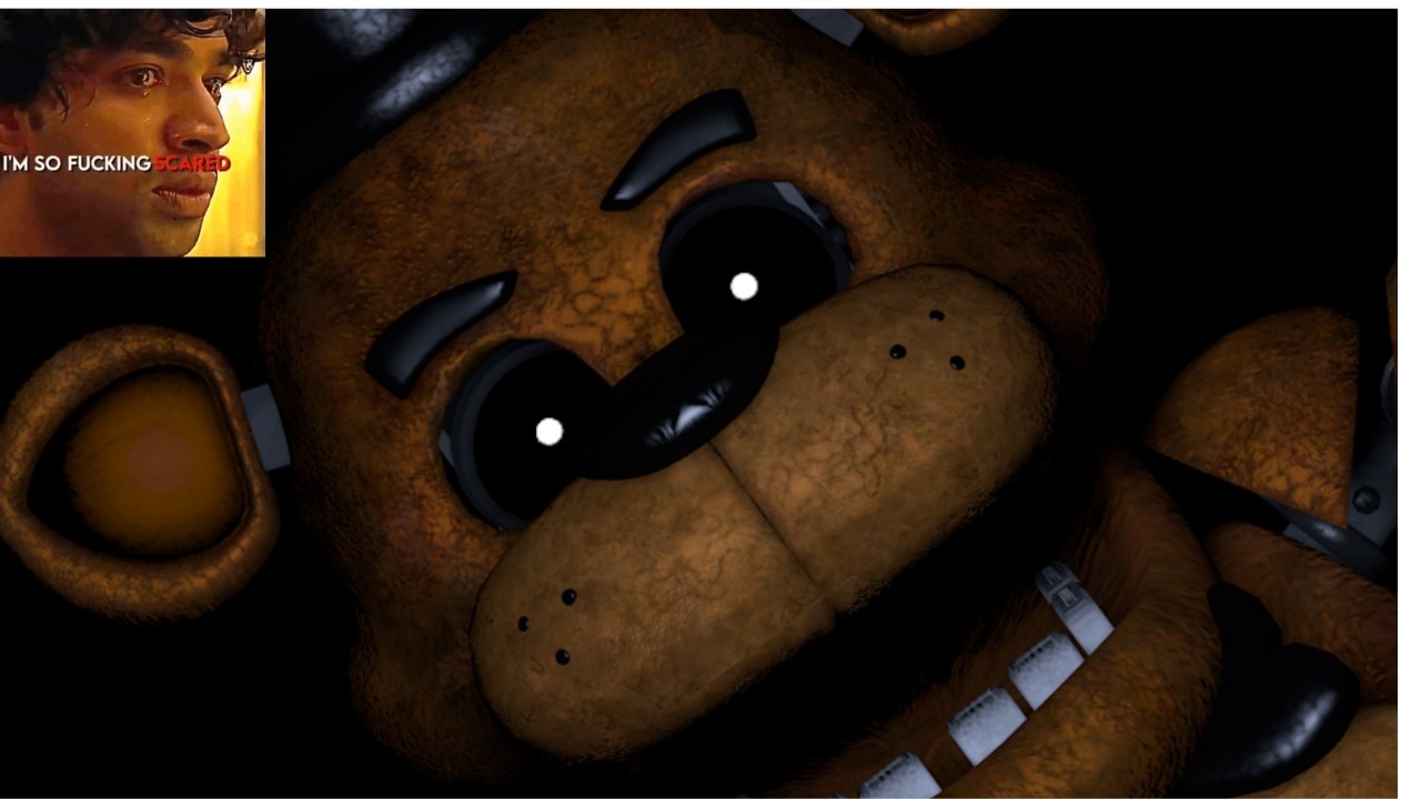 Playing Fnaf 1 for the first time...