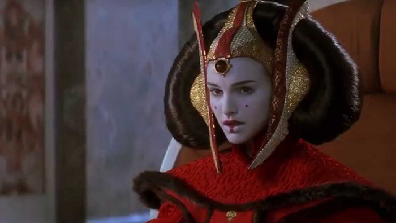 Star Wars Behind The Scenes - Queen Amidala - Star Wars The Digital Collection