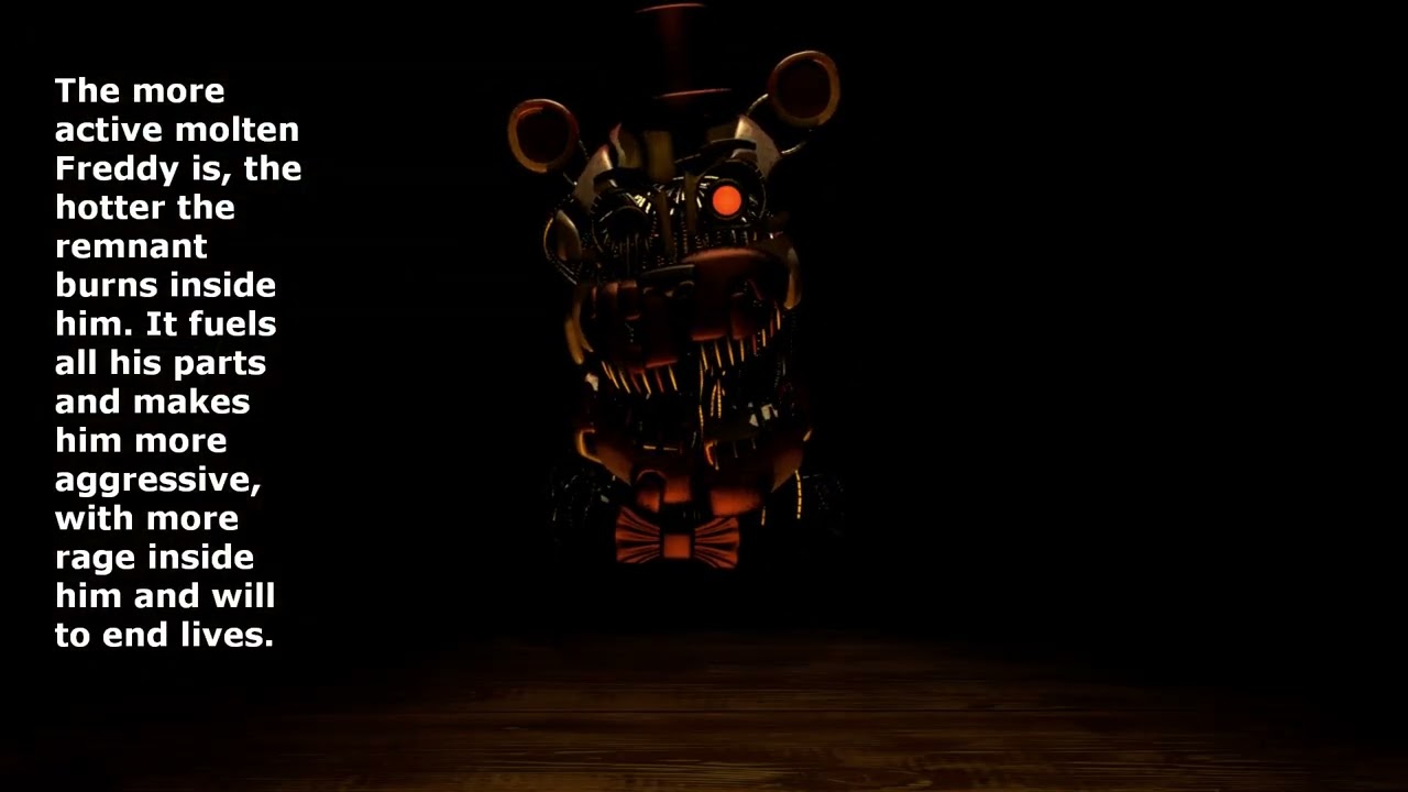 &Eta;ow Molten Freddy works