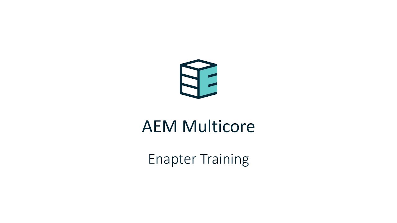 Enapter Training - AEM Nexus multi-core electrolyser [July 2022]