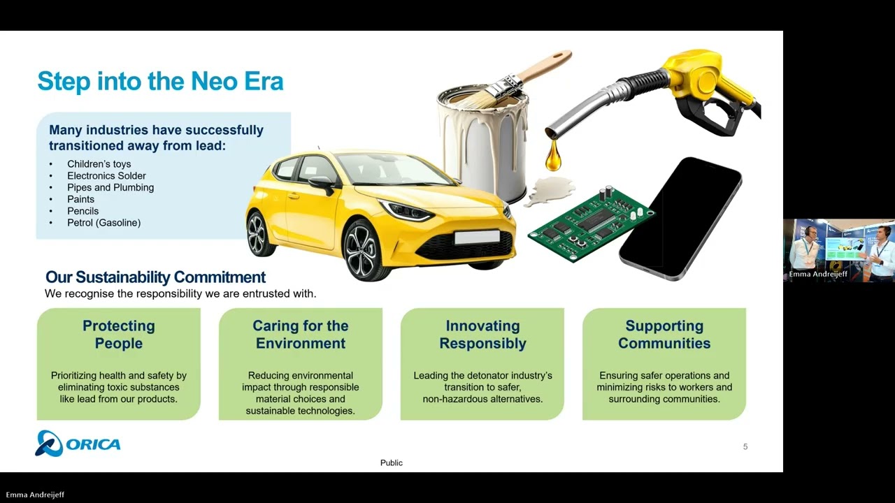 Introducing EBS Neo: Fully Lead-Free Electronic Detonators with Dr. Peter Reinders.