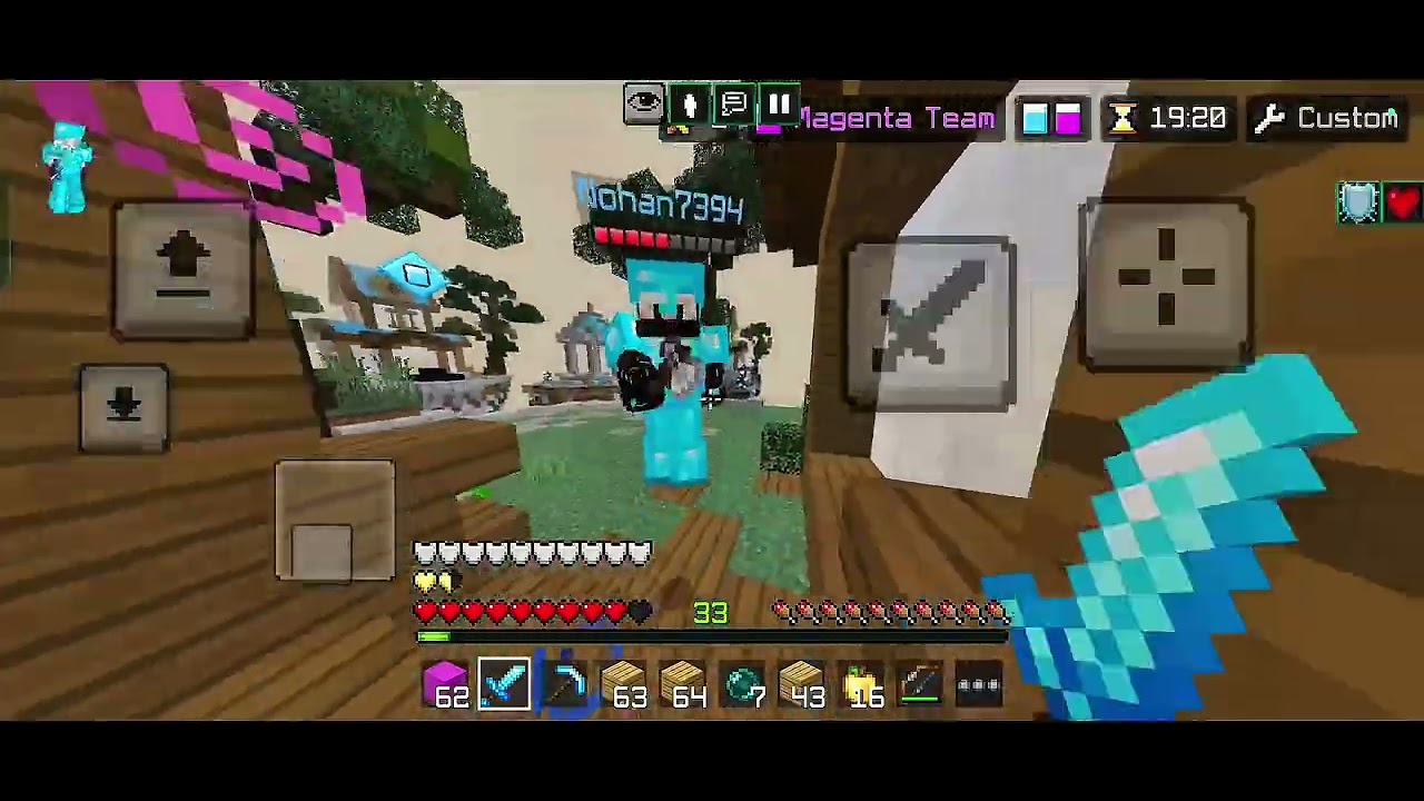 Minecraft hive bedwars pvp 