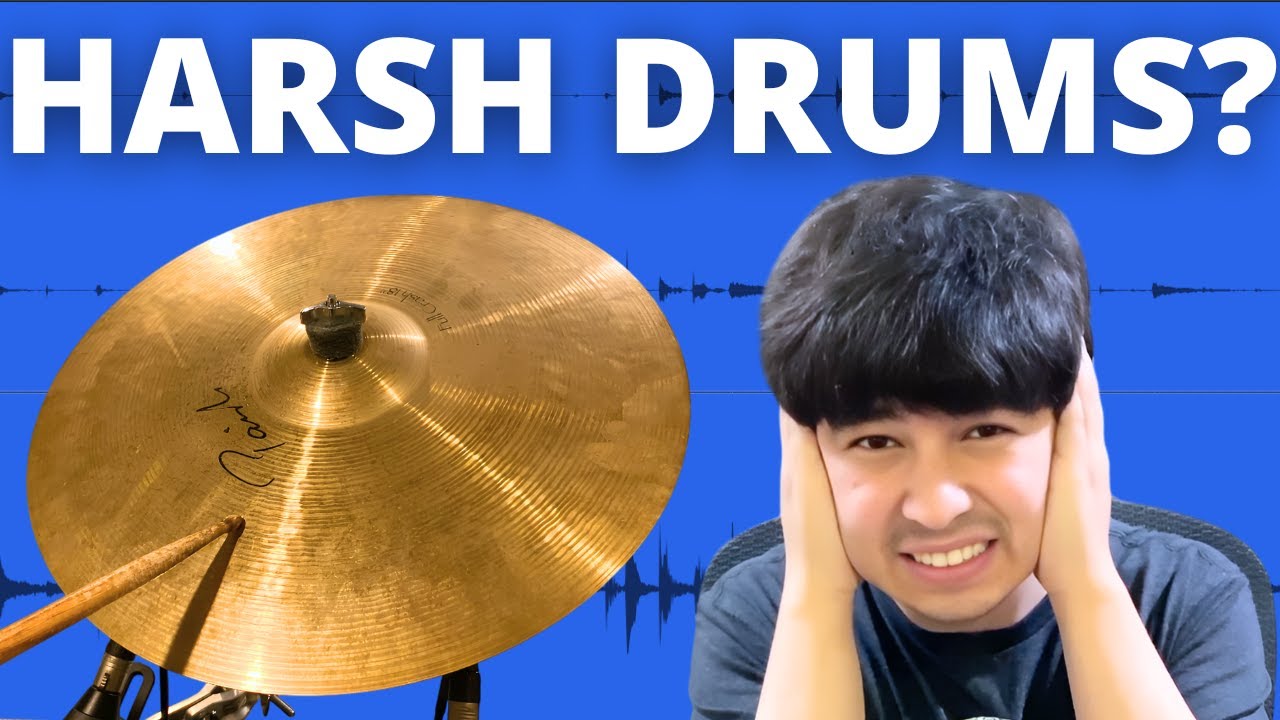 How to Fix Harsh Drums (Easy EQ Trick)