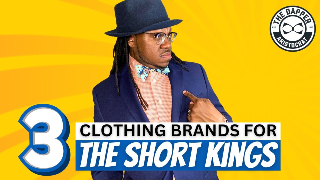 Short Men Rejoice With These THREE Amazing Clothing Brands