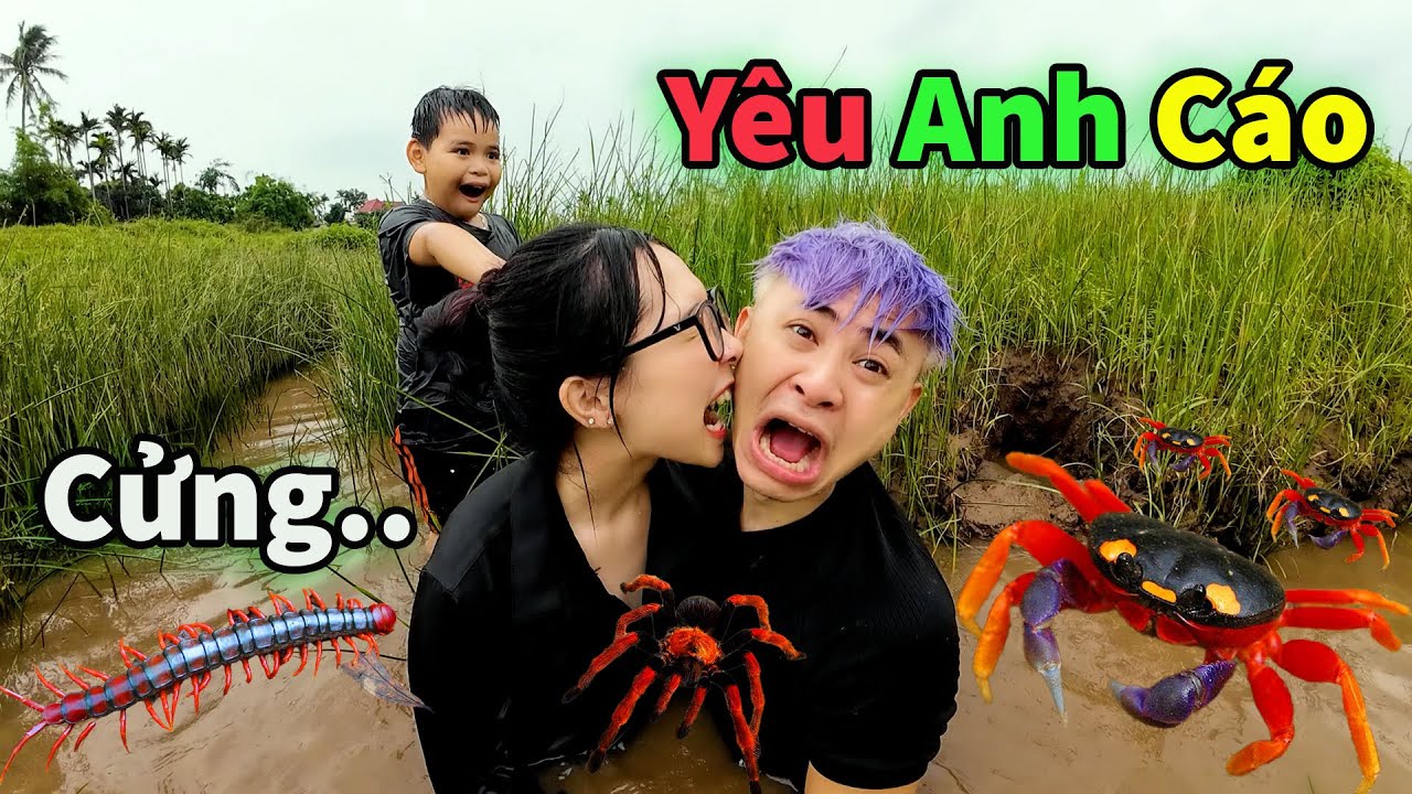 Hỏng Rồi ! Hậu Cáo Đưa My Đi Mò Cua Dưới Đáy Sông Tí Ngủm Củ Tỏi