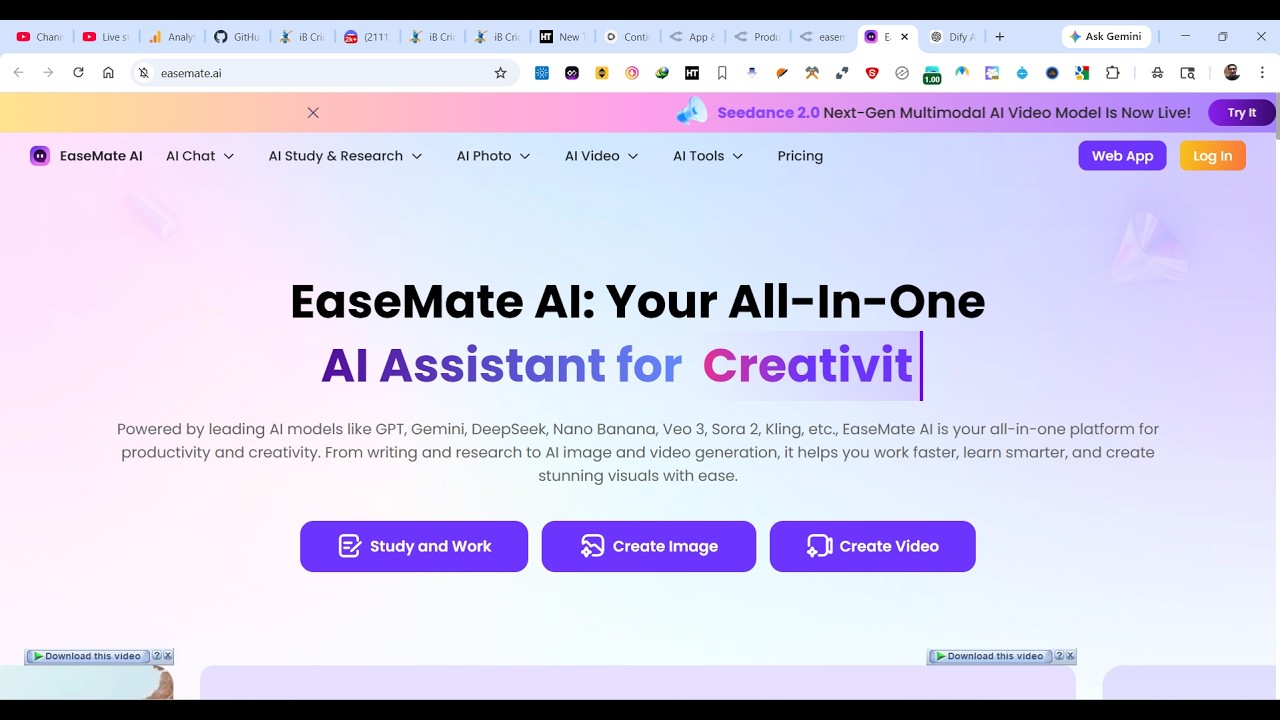 Этот ИИ-агент EasyMate просто невероятен! Он бесплатно (100%) создает полнофункциональные приложе...