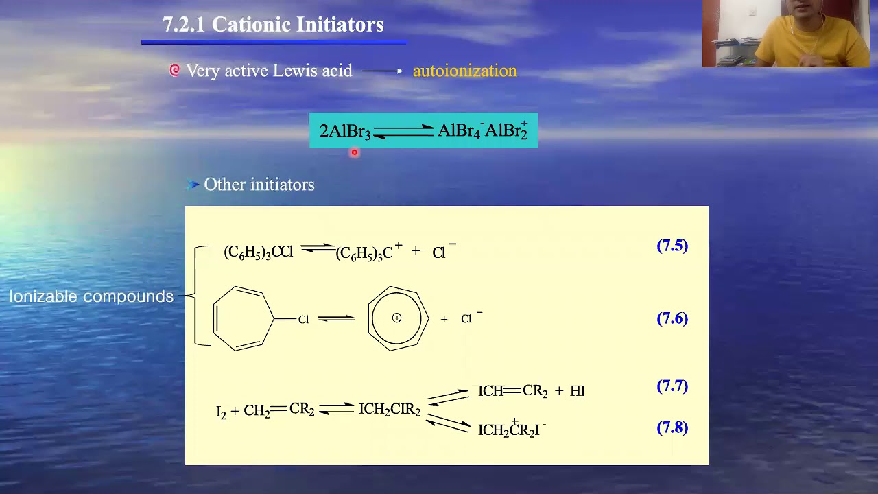 Cationic Polymerisation Part 1