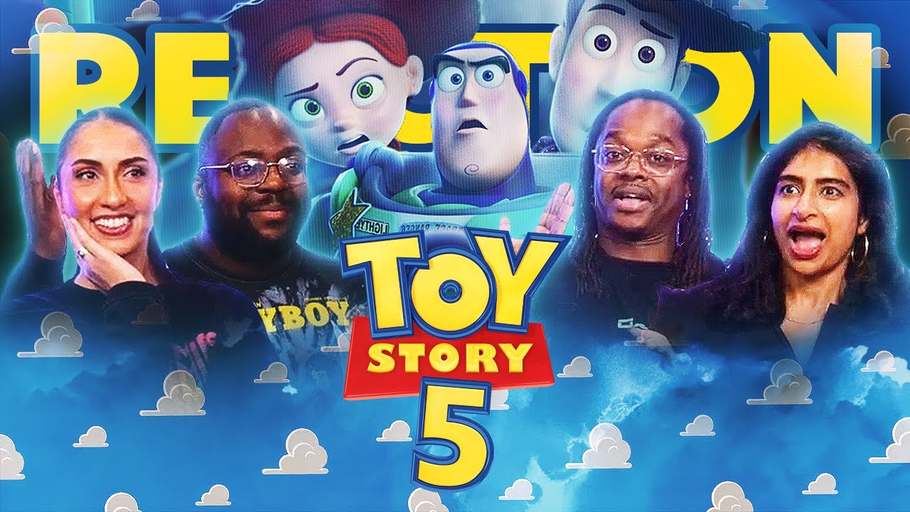 What could possibly replace toys?? Toy Story 5 | Trailer Teaser Group reaction