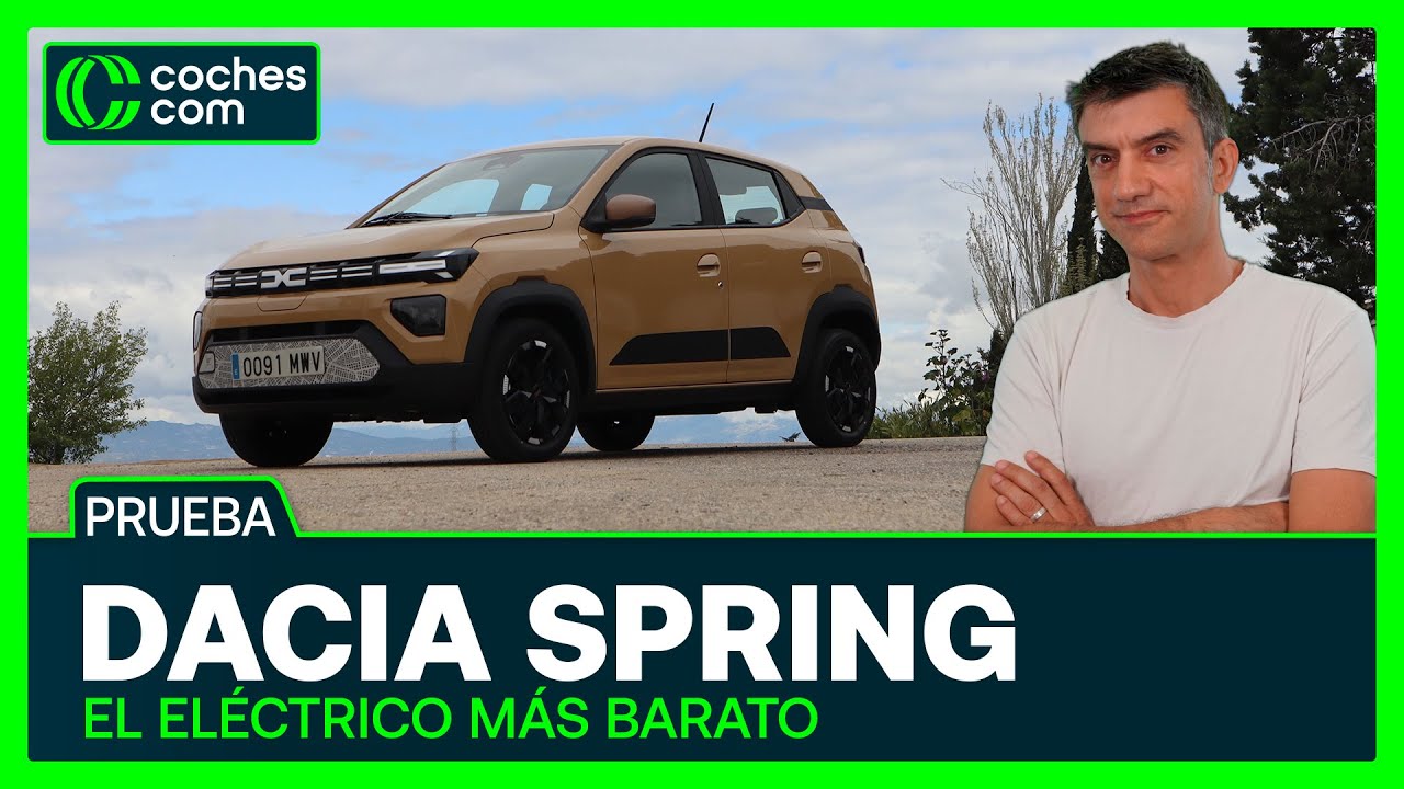 Dacia Spring 2025 | Coche eléctrico low cost | Prueba | Review coches.com
