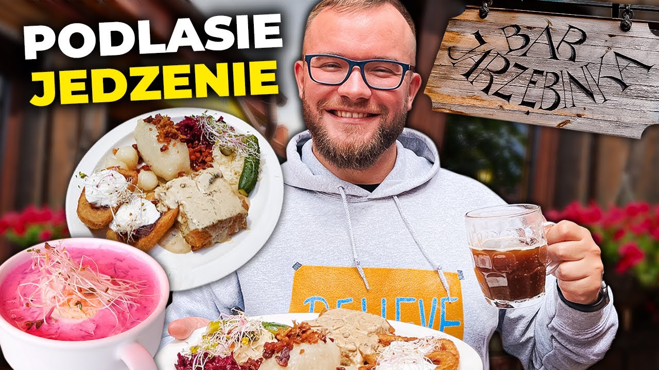 LOKALNE JEDZENIE NA PODLASIU: Bar Jarzębinka - kartacze i baba ziemniaczana [SUPRAŚL, PODLASIE 2023]
