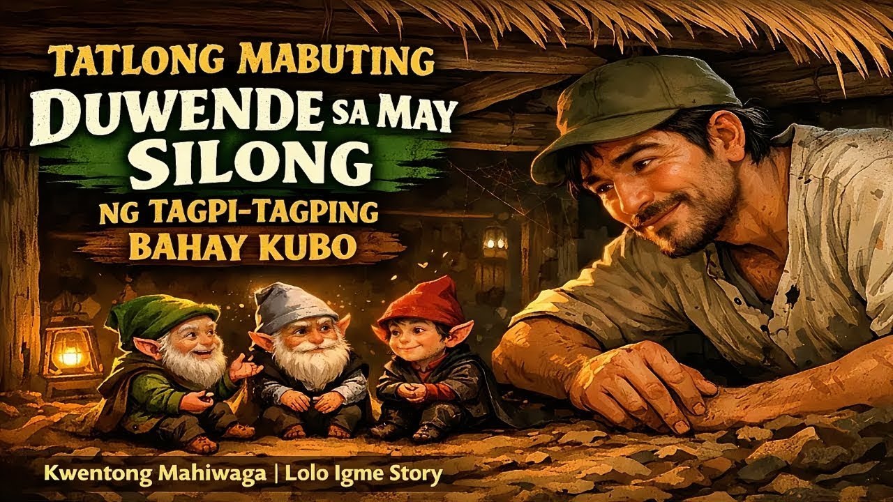 TATLONG MABUTING DUWENDE SA SILONG NG BAHAY NA TAGPI-TAGPI _ True Story