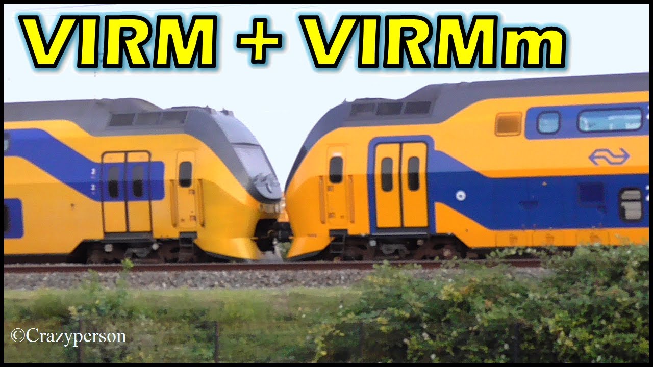 NS VIRM treinstel 8734 + Nieuwe VIRMm 9406