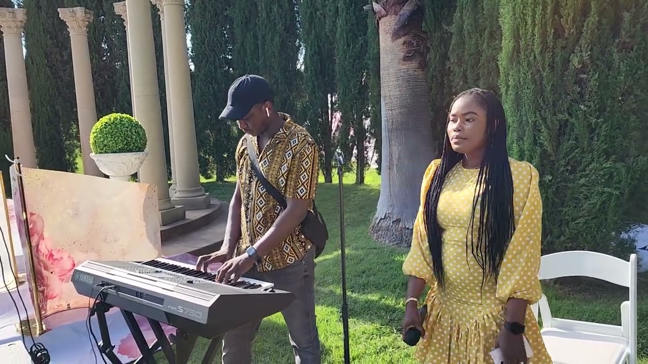 Adedayo Sekere Live in Sacramento California for Funto & Seun Wedding PT 2.