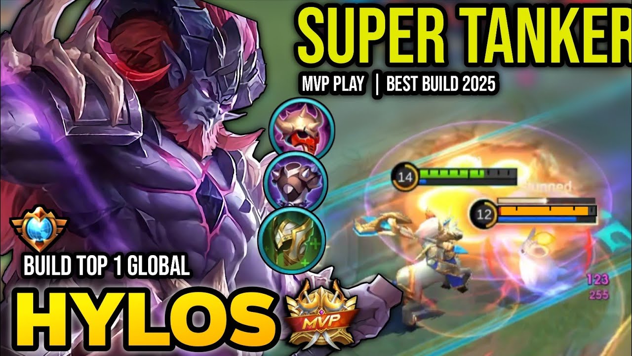HYLOS BEST BUILD 2025 | BUILD TOP 1 GLOBAL HYLOS GAMEPLAY | MOBILE LEGENDS✓