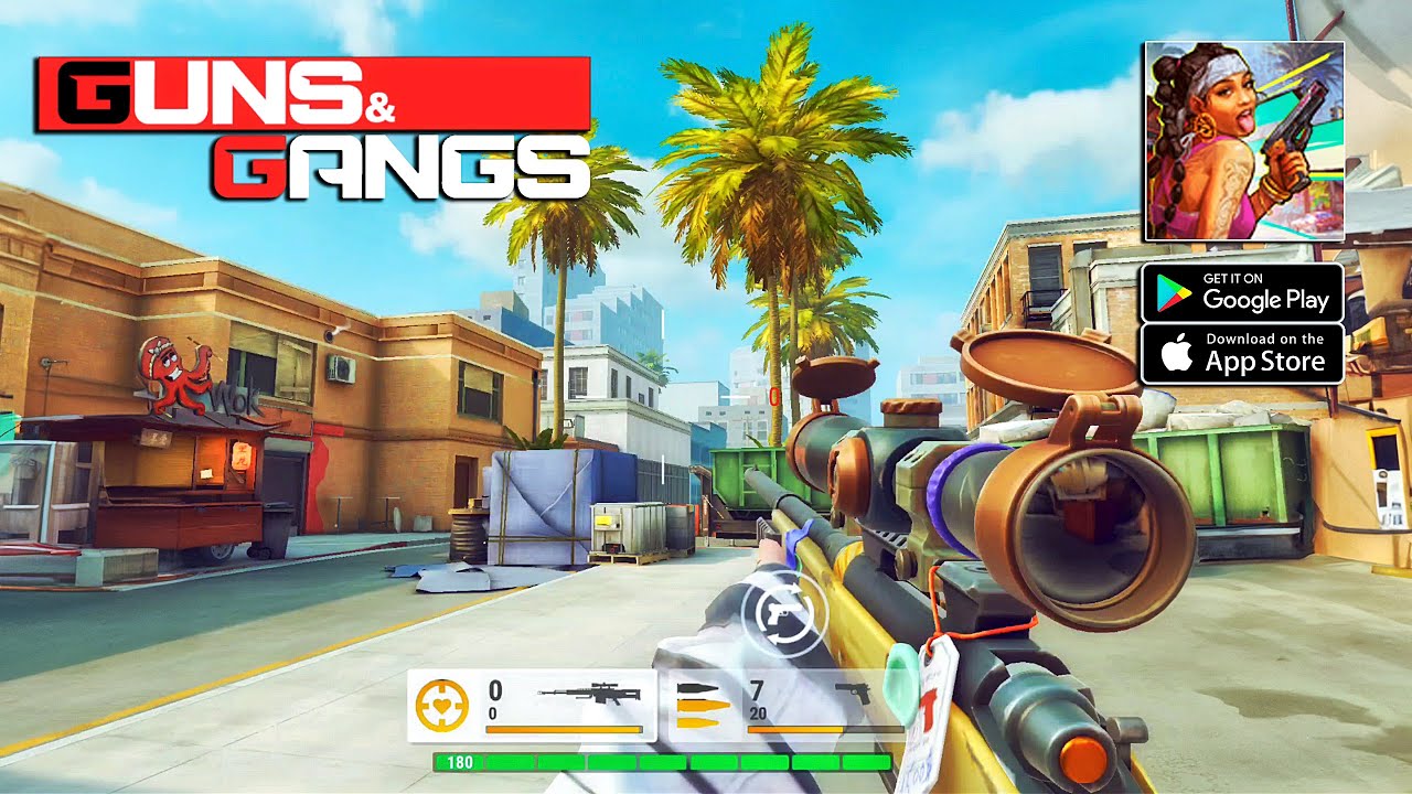 Guns & Gangs - FPS Gameplay (Android/iOS)