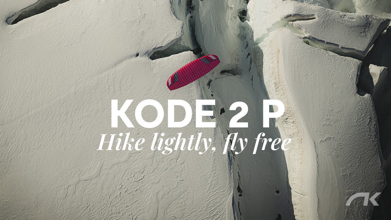 Kode 2 P: the glider to hike light, fly free and enjoy the ride