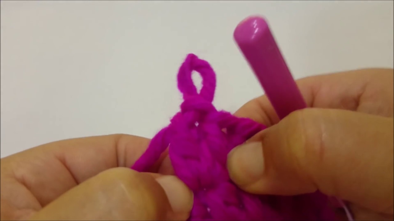 CURSO AMIGURUMIS: AUMENTO CON  VARETA O AUMENTO CON PUNTO ALTO