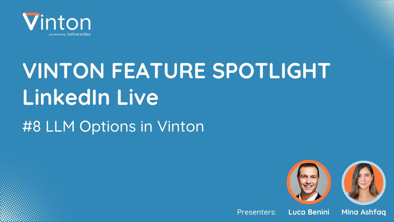 Vinton Feature Spotlight: New LLM Options