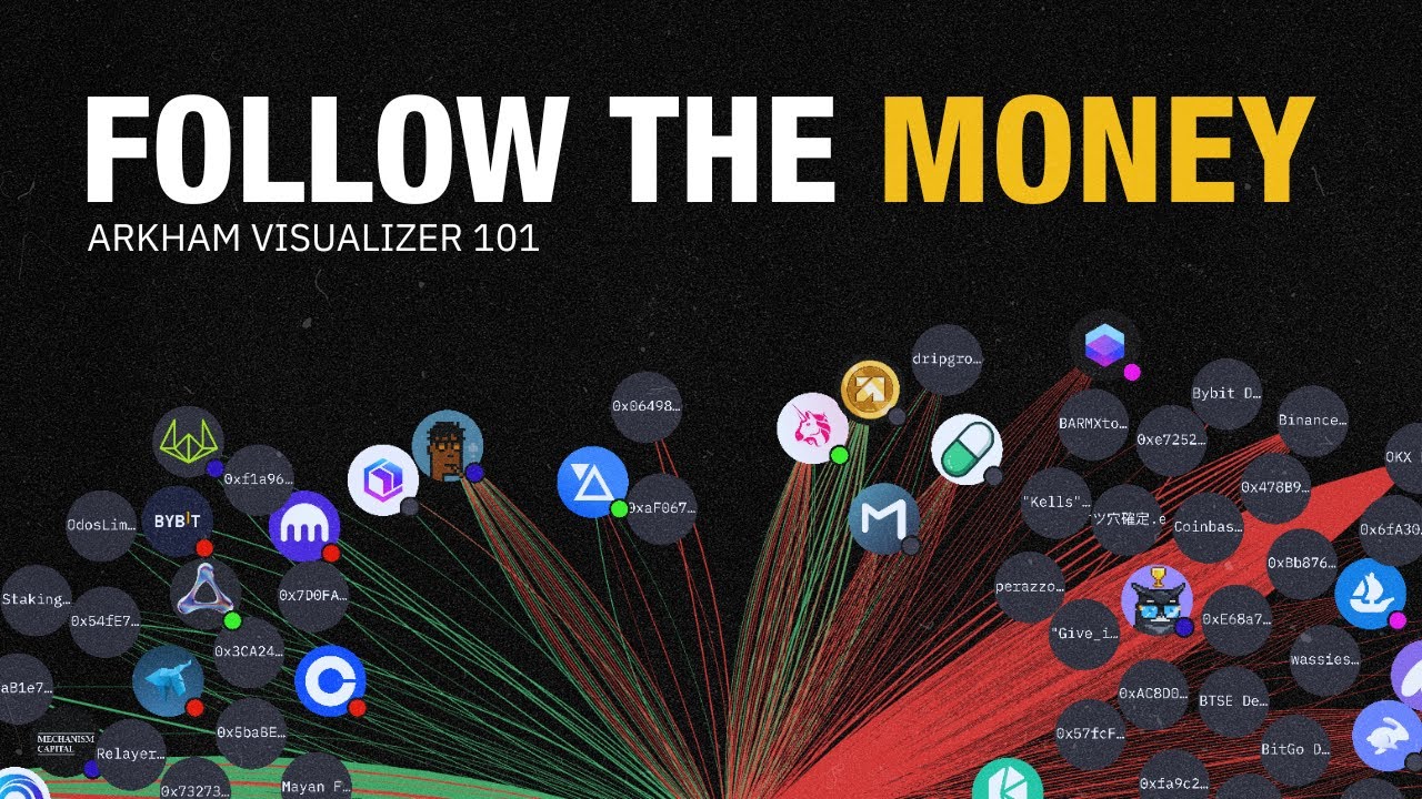 Learn to Visualise Blockchain Data with Arkham (Visualizer Guide)
