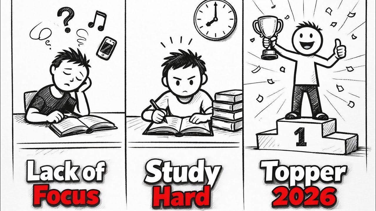 5 Habits That Will Turn Any Average Student Into a Topper in 2026 🚀📚