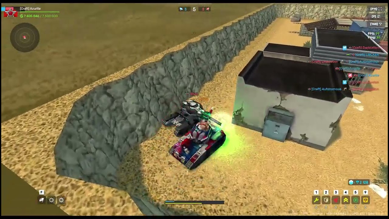 Tanki Online - Xp/Bp montage #44 - [Craft] Azurite