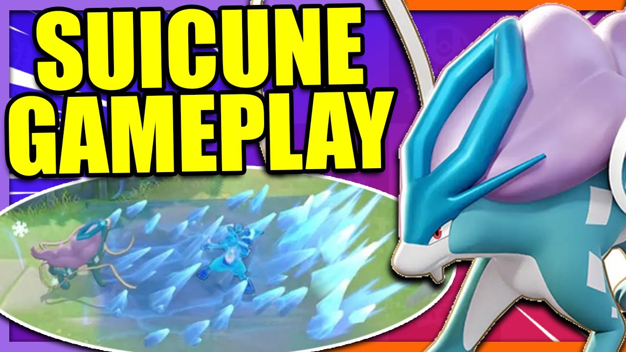 SUICUNE looks so INSANE Full Gameplay Leak | Pokemon Unite