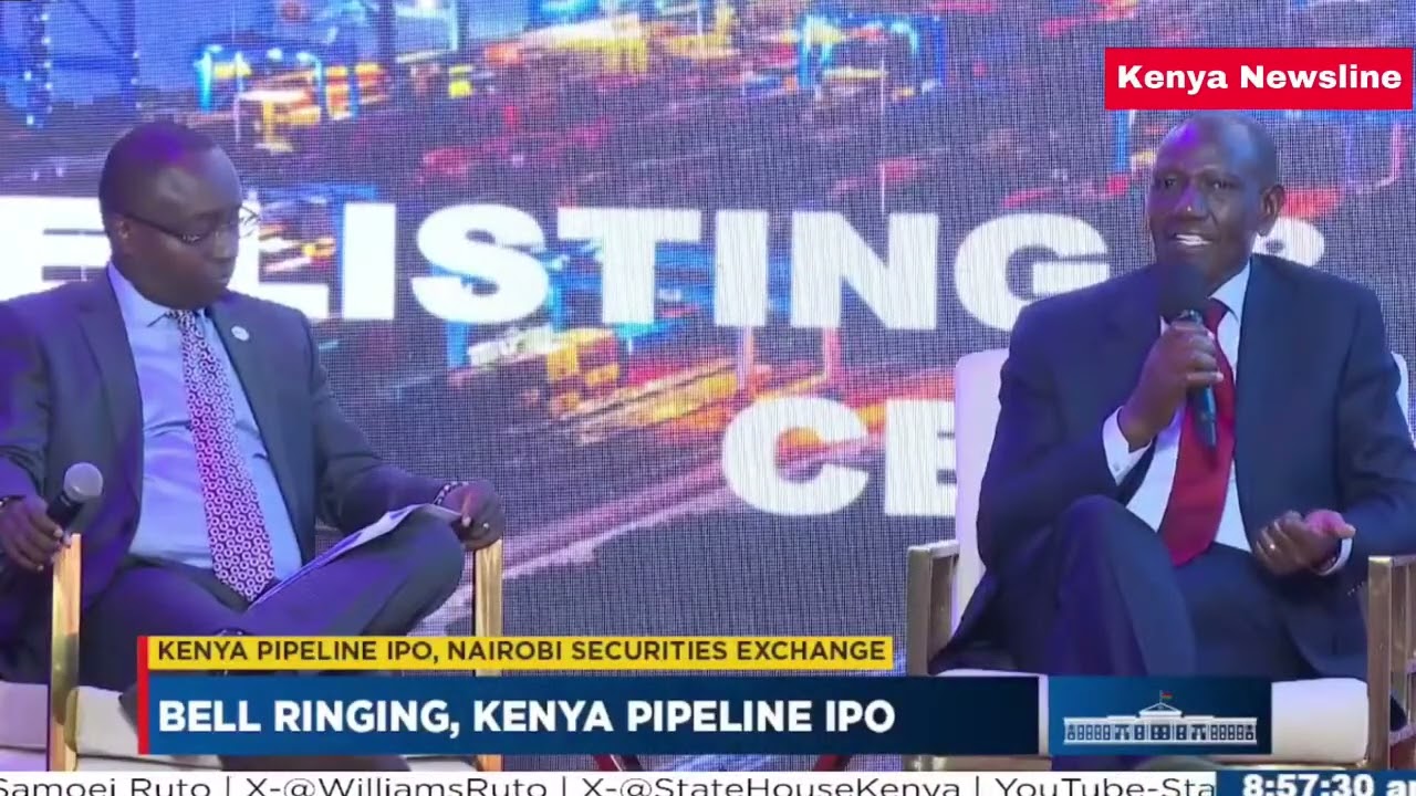 RUTO: I REMEMBER TELLING KENYANS TO STOP STOCK THEFT & INVOLVE THEMSELVES INTO STOCK EXCHANGE
