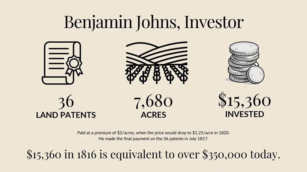 Beyond Speculation: Benjamin Johns and the Settlement of Richland and Crawford Counties