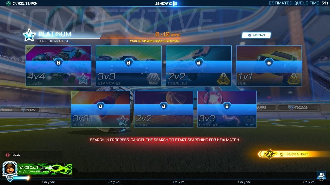 DOMINATING A FEM | ROCKET LEAGUE RANKED RUMBLE | DAY 1
