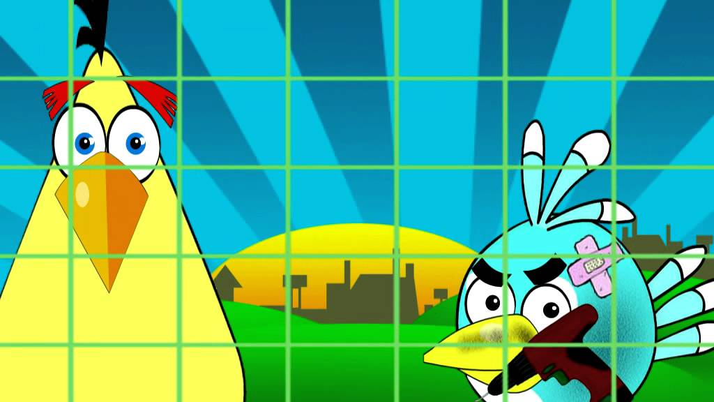 Angry Birds -In Robo bird vs Hamdroid
