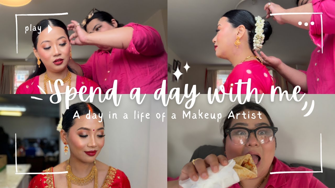 A day in a life of a Makeup artist | VLOG + Surprising my grandparents 🌸