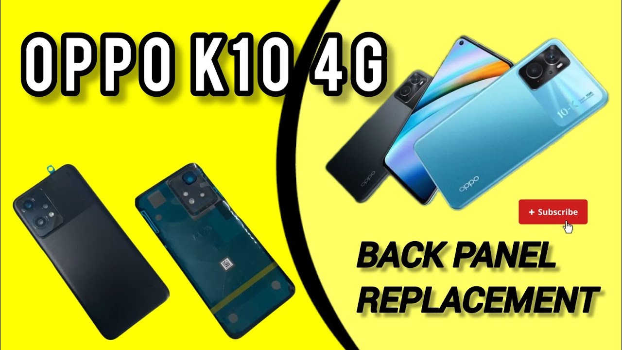 OPPO K10 4G BACK PANEL OPEN | HOW TO REPLACE OPPO K10 4G BACK PANEL #oppo #new #repair