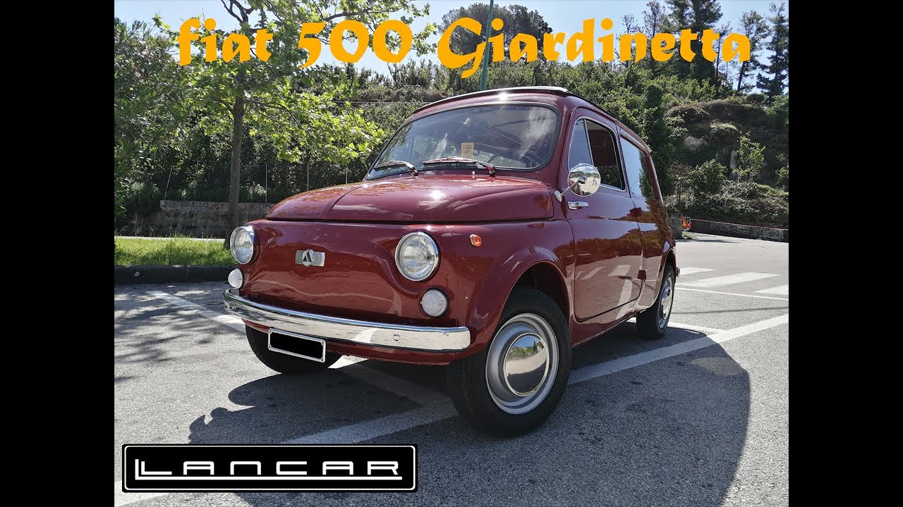 Restoring a 1971 Fiat 500 Giardinetta in 14 Minutes.