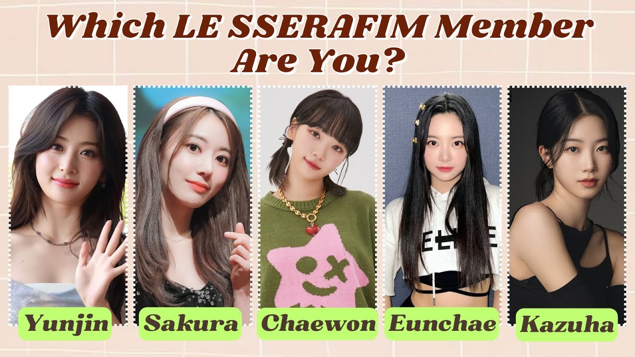 Which LE SSERAFIM Member Are You? 🦋✨| Fun Personality Test