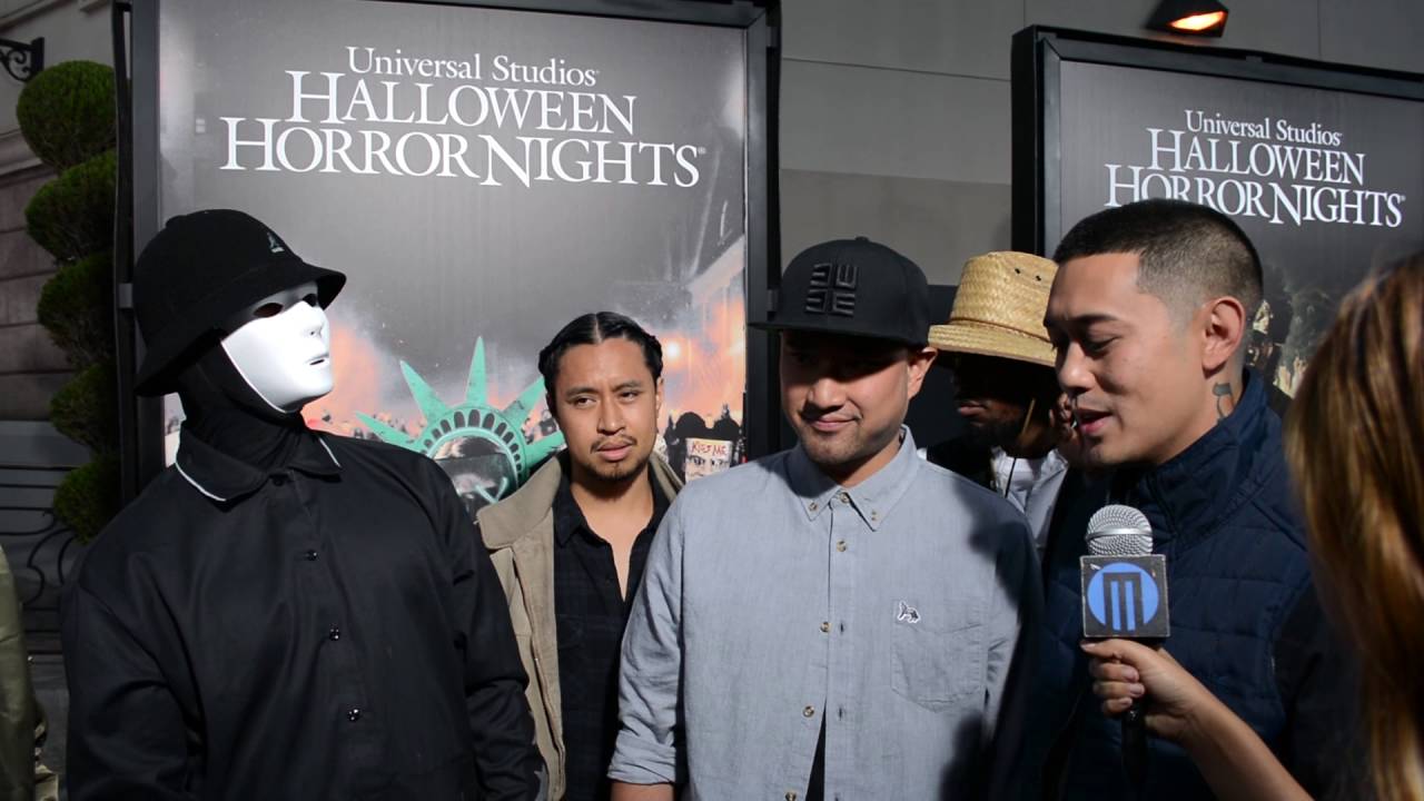 Universal Studios Halloween Horror Nights Interview with the Jabbawockeez