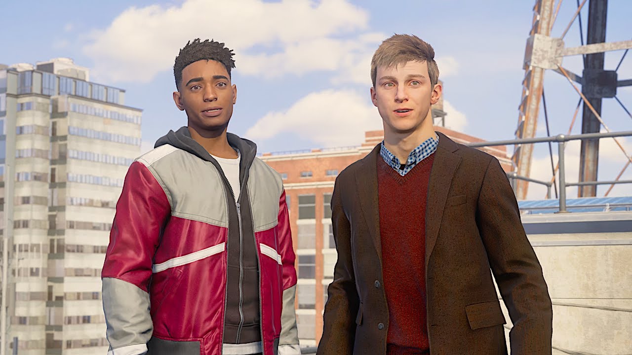 Майлз делится своим секретом с Питером — Spider-Man Remastered и Spider-Man 2