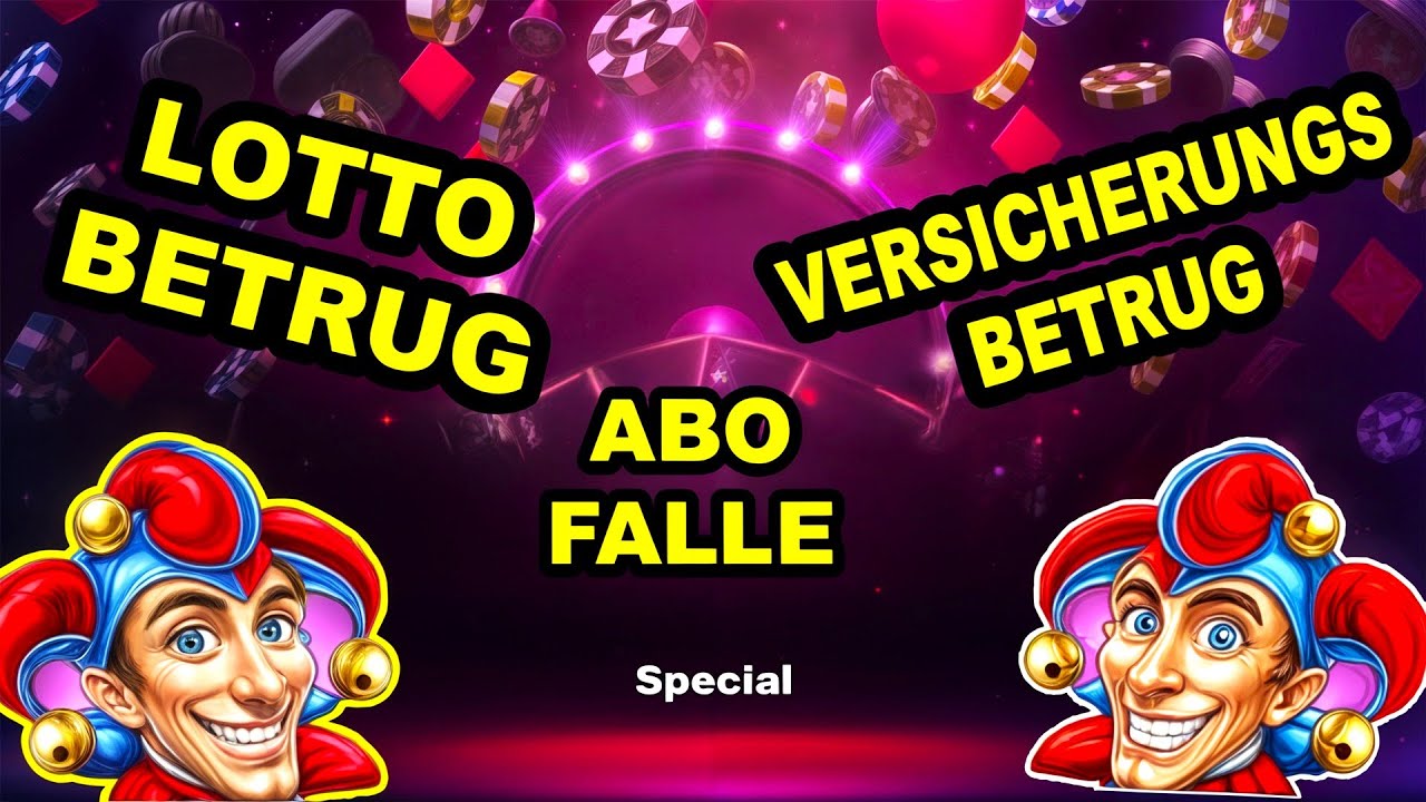 Betrug mit Gewinnspiele, Abo und Versicherungen!!