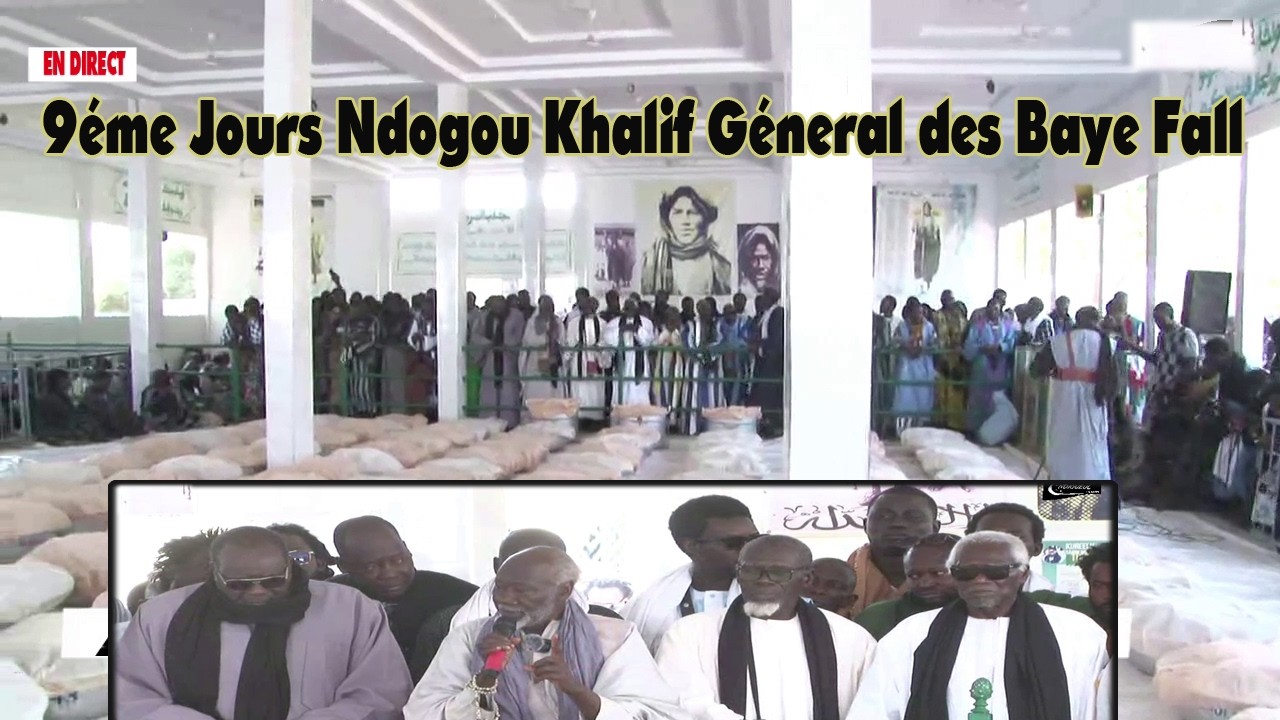 9éme Jour   Ndogou Adiouma  keur Khalif Géneral  des Baye Fall Touba Dianatou Baye Fall ga  2026